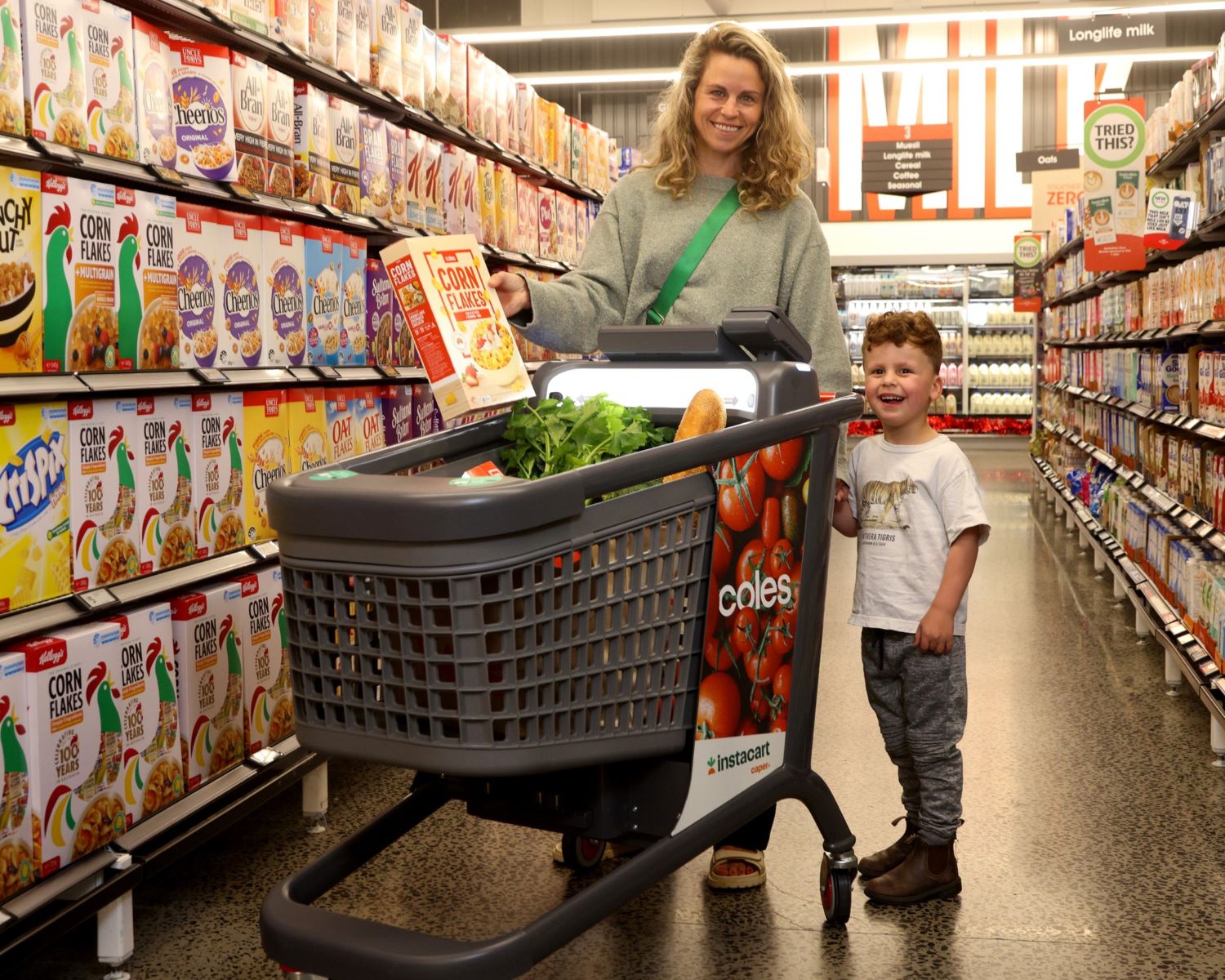 Smart Trolleys trial 